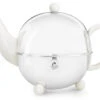 Bredemeijer Cosy Theepot 1,3 Liter Aardewerk Wit -Koffie- en theewinkel 1302w
