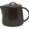 Broste Copenhagen Nordic Coal Theepot 1 Liter Aardewerk Donkerbruin -Koffie- en theewinkel 1524 79102 1