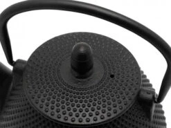 Bredemeijer Asia Wuhan Theepot 1 Liter Gietijzer Zwart -Koffie- en theewinkel 153005 detail1