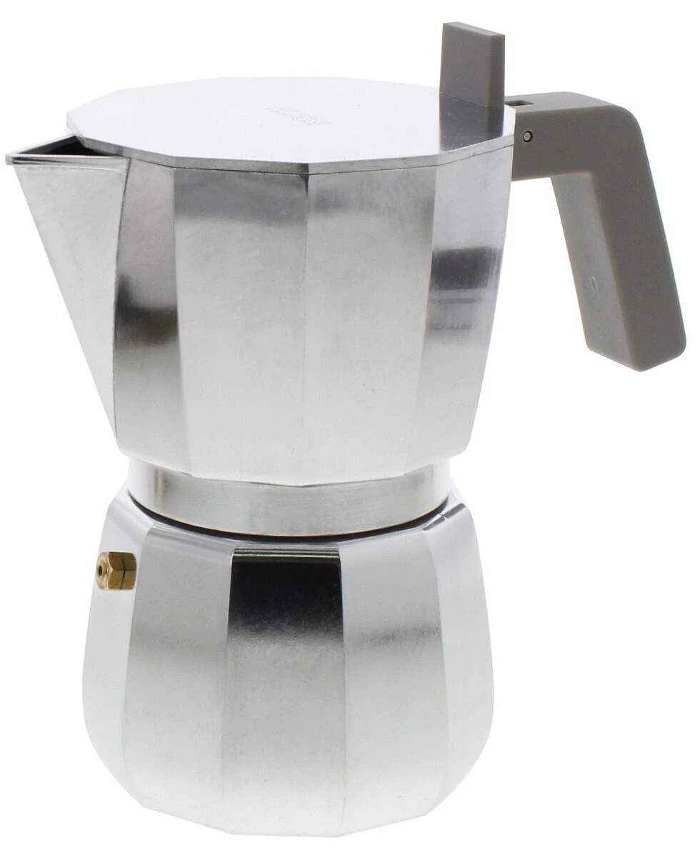 Alessi Moka David Chipperfield Mokapot 6 Kops Aluminium 3 Alessi Moka David Chipperfield Mokapot 6 Kops Aluminium