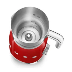 Smeg 50's Style Elektrische Melkopschuimer 600 Ml Rood -Koffie- en theewinkel 18503.970