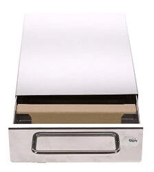 Isomac Uitkloplade 33 X 20,5 Cm Glanzend Rvs