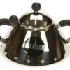 Alessi Michael Graves Suikerpot Met Lepel 200 Ml Rvs Zwart -Koffie- en theewinkel 5998 24178 1
