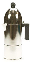 Alessi La Cupola Mokapot 6-kops Aluminium Glans