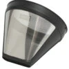 Gefu Permanent Koffiefilter Maat 4 Rvs Zwart -Koffie- en theewinkel 8748 46565 1