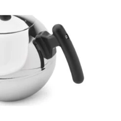 Bredemeijer Duet Bella Ronde Theepot 1,2 L Rvs/zwart -Koffie- en theewinkel bredemeijer bredemeijer duet bella ronde theepot 1 2 1