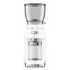 Smeg 50's Style Koffiebonenmolen 350 Gram Wit -Koffie- en theewinkel cgf01wheu 1