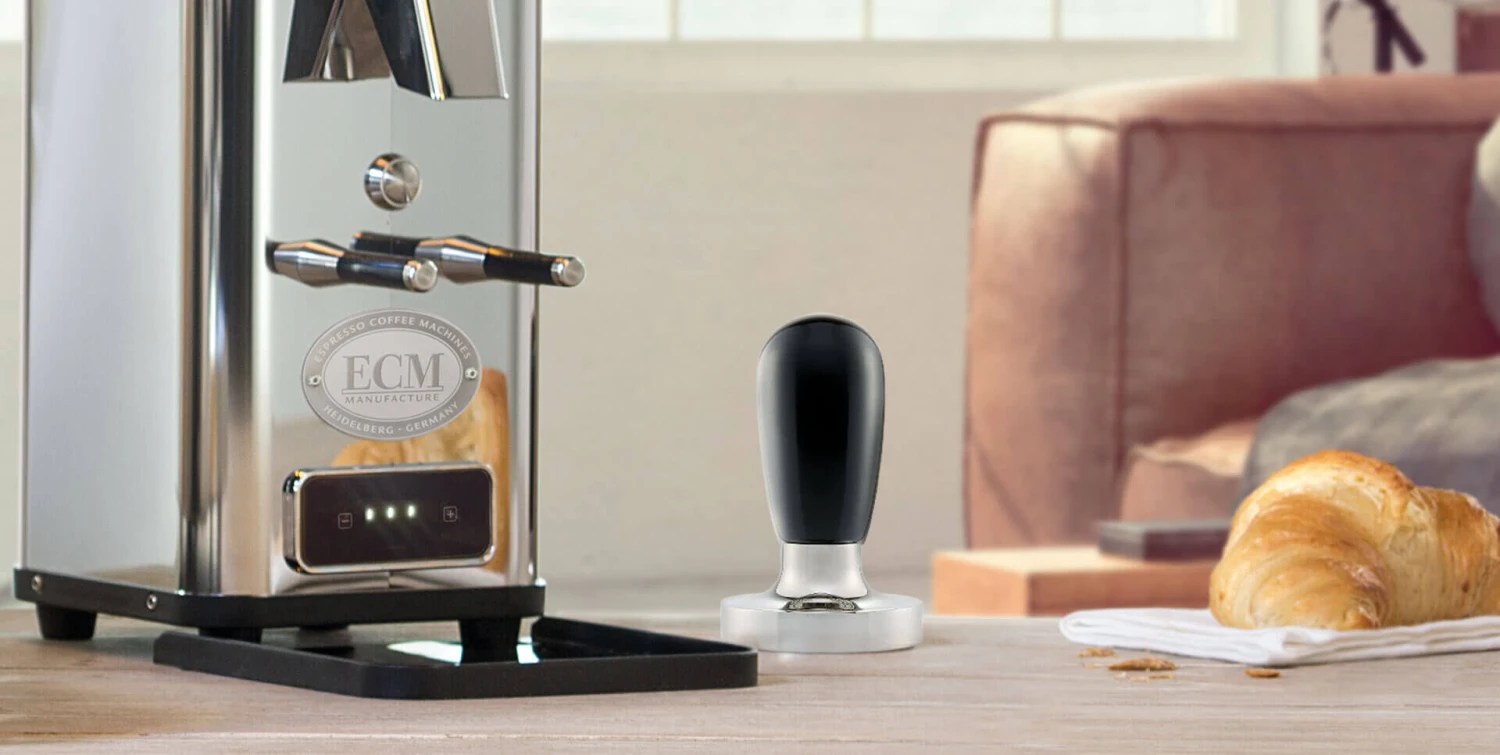 ECM Koffietamper Bol ø 58 Mm Rvs Zwart 4 ECM Koffietamper Bol ø 58 Mm Rvs Zwart - Afbeelding 2