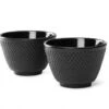 Bredemeijer Xilin Jing Mokken ø 8 Cm Gietijzer Zwart 2 Stuks -Koffie- en theewinkel g004z 4