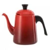 Le Creuset Barista Ketel 700 Ml Staal Kersrood -Koffie- en theewinkel le creuset barista ketel 700 ml staal kersrood