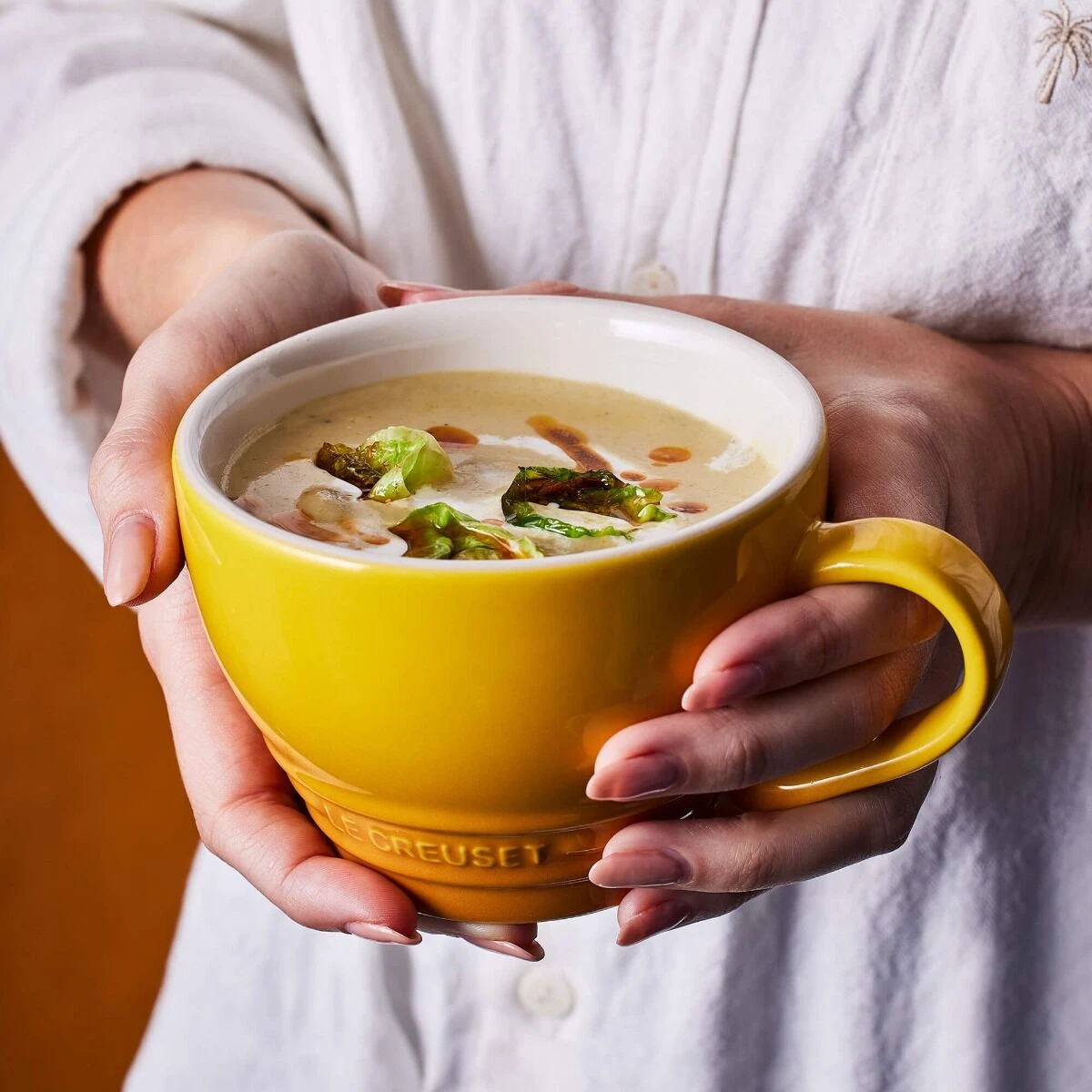 Le Creuset Cappuccino Mok 400 Ml Aardewerk Nectar 6 Le Creuset Cappuccino Mok 400 Ml Aardewerk Nectar - Afbeelding 5