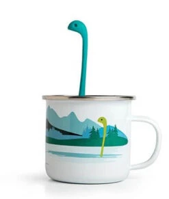 Ototo Cup Of Nessie Theeinfuser En Beker Kunststof/emaille Blauw 8 Ototo Cup Of Nessie Theeinfuser En Beker Kunststof/emaille Blauw -Koffie- en theewinkel ot ot920 3
