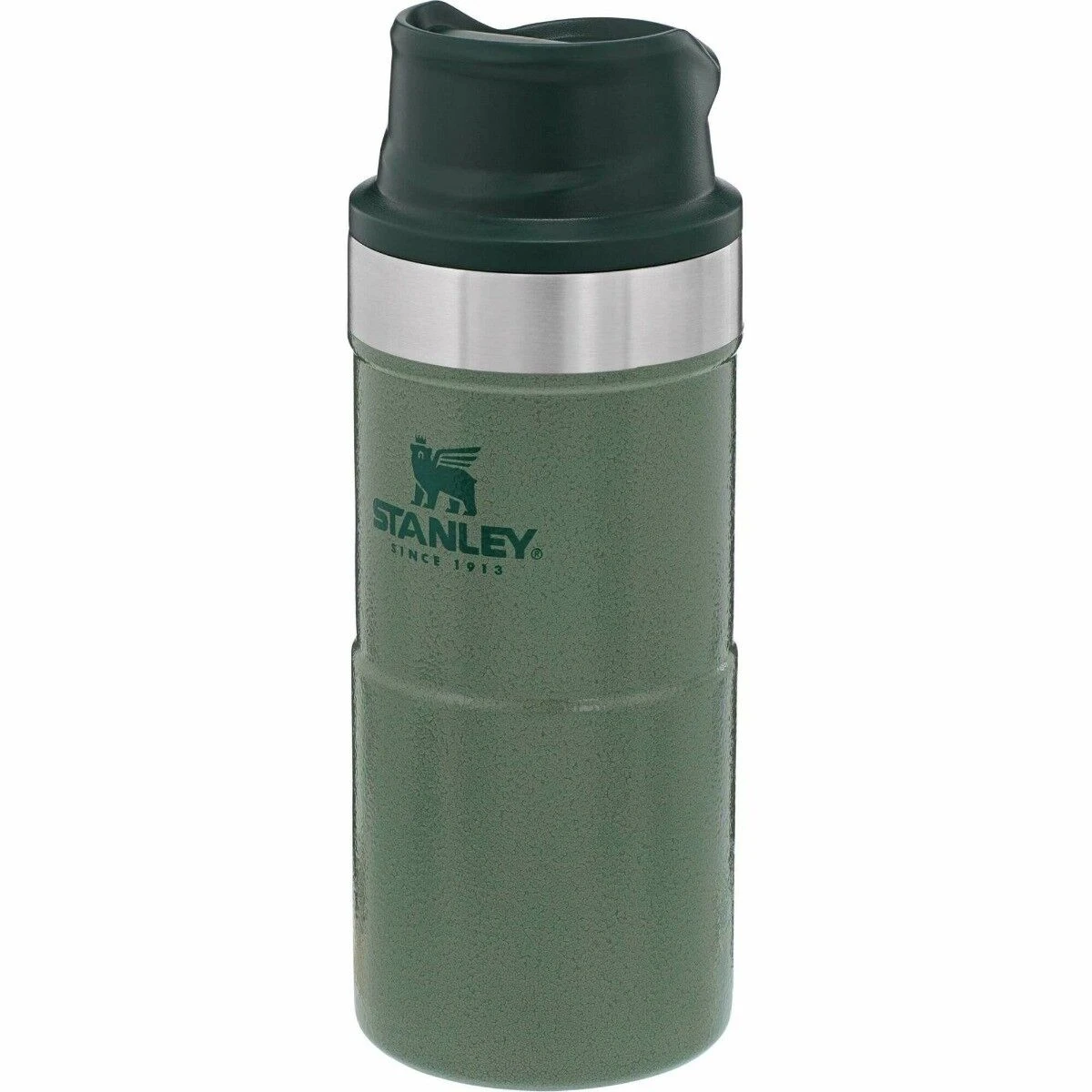 Stanley The Trigger-Action Travel Mug 350 Ml Hammertone Green 3 Stanley The Trigger-Action Travel Mug 350 Ml Hammertone Green