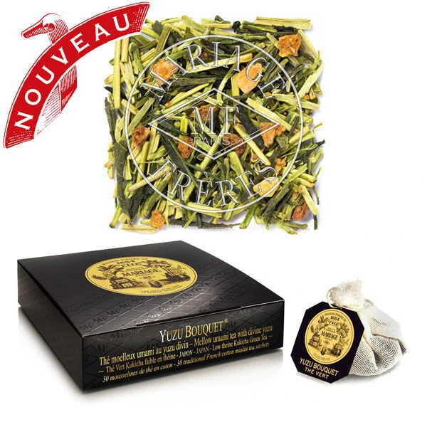 Mariage Frères Yuzu Bouquet Groene Thee 30 Zakjes 3 Mariage Frères Yuzu Bouquet Groene Thee 30 Zakjes