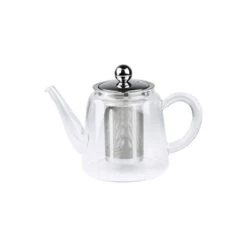 Cristel Jasmin Theepot 1,2 Liter Rvs/glas